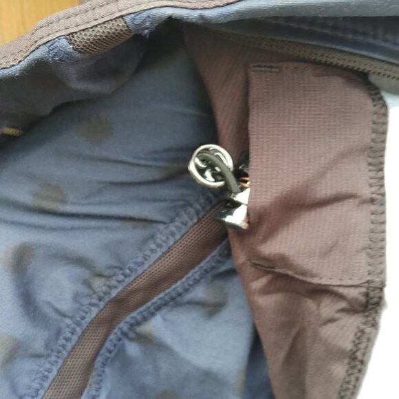 Lululemon Gather And Sprint Jacket Ghost Dot Deep Navy Black / Black Siz… - Picture 5 of 10